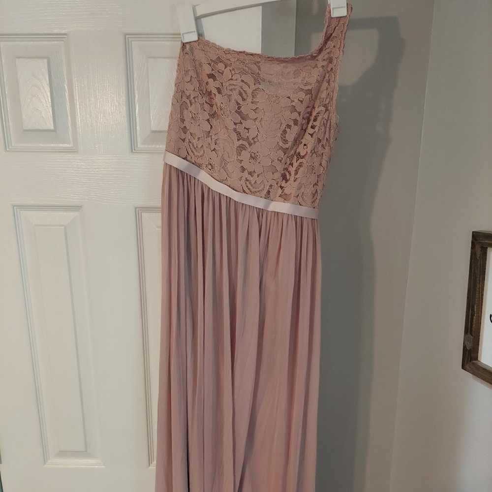 David's bridal bridesmaid dress